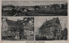 Hier geht es zur Karte mit dem Motiv 'Panorama, Geschäft und Schule' Hier geht es zur Karte mit dem Motiv 'Panorama, Geschäft und Schule'