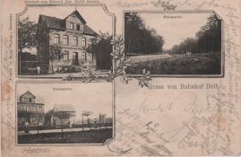 Hier geht es zur Karte mit dem Motiv 'Tennisplatz am Beller Bahnhof' Hier geht es zur Karte mit dem Motiv 'Tennisplatz am Beller Bahnhof'