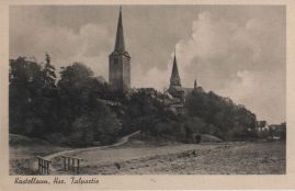 Hier geht es zur Karte mit dem Motiv 'Kirchen vom Trimmbach gesehen' Hier geht es zur Karte mit dem Motiv 'Kirchen vom Trimmbach gesehen'