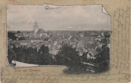 Hier geht es zur Karte mit dem Motiv 'Kirchturm mit Uhr' Hier geht es zur Karte mit dem Motiv 'Kirchturm mit Uhr'