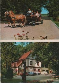 Hier geht es zur Karte mit dem Motiv 'Eine Kutsche beim Jagdschloss' Hier geht es zur Karte mit dem Motiv 'Eine Kutsche beim Jagdschloss'