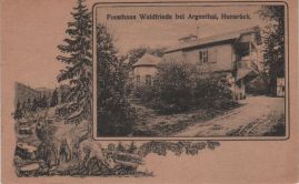 Hier geht es zur Karte mit dem Motiv 'Forsthaus Waldfriede bei Argenthal' Hier geht es zur Karte mit dem Motiv 'Forsthaus Waldfriede bei Argenthal'