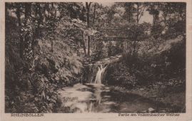 Hier geht es zur Karte mit dem Motiv 'Wasserfall am Volkenbacher Weiher'