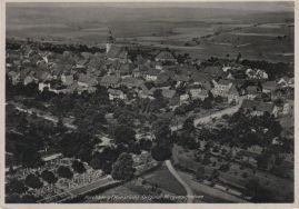 Hier geht es zur Karte mit dem Motiv 'Kirchberg 1940 von oben' Hier geht es zur Karte mit dem Motiv 'Kirchberg 1940 von oben'