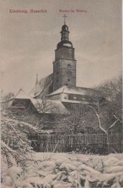 Hier geht es zur Karte mit dem Motiv 'Die Kirchberger Kirche im Winter' Hier geht es zur Karte mit dem Motiv 'Die Kirchberger Kirche im Winter'