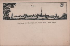 Hier geht es zur Karte mit dem Motiv 'Kirchberg auf altem Bild von Merian' Hier geht es zur Karte mit dem Motiv 'Kirchberg auf altem Bild von Merian'