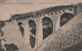 Hier geht es zur Karte mit dem Motiv 'Zug auf dem Rauschenloch-Viadukt' Hier geht es zur Karte mit dem Motiv 'Zug auf dem Rauschenloch-Viadukt'