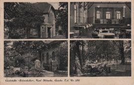 Hier geht es zur Karte mit dem Motiv 'Vier Bilder der Gaststätte Felsenkeller'