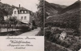 Hier geht es zur Karte mit dem Motiv 'Zwei Bilder der Pension Waldfrieden' Hier geht es zur Karte mit dem Motiv 'Zwei Bilder der Pension Waldfrieden'