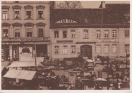 Hier geht es zur Karte mit dem Motiv 'Wochenmarkt am Oranienburger Tor'