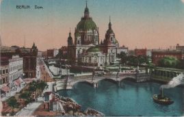 Hier geht es zur Karte mit dem Motiv 'Ein Dampfer vor der Brücke am Dom' Hier geht es zur Karte mit dem Motiv 'Ein Dampfer vor der Brücke am Dom'