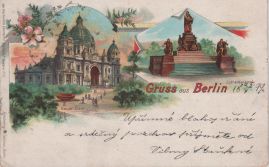 Hier geht es zur Karte mit dem Motiv 'Dom und Lutherdenkmal 1899' Hier geht es zur Karte mit dem Motiv 'Dom und Lutherdenkmal 1899'