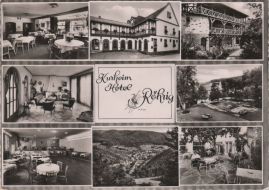 Hier geht es zur Karte mit dem Motiv 'Acht schwarzweiße Bilder des Hotels Röhrig' Hier geht es zur Karte mit dem Motiv 'Acht schwarzweiße Bilder des Hotels Röhrig'