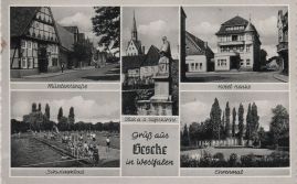 Hier geht es zur Karte mit dem Motiv 'Fünf-Bilder-Karte von Geseke'