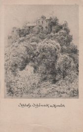 Hier geht es zur Karte mit dem Motiv 'Schloss Schöneck gezeichnet' Hier geht es zur Karte mit dem Motiv 'Schloss Schöneck gezeichnet'