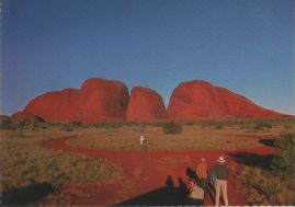 Hier geht es zur Karte mit dem Motiv 'Drei Felsen der Olgas' Hier geht es zur Karte mit dem Motiv 'Drei Felsen der Olgas'