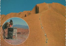 Hier geht es zur Karte mit dem Motiv 'Die Besteigung des Uluru' Hier geht es zur Karte mit dem Motiv 'Die Besteigung des Uluru'