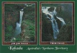 Hier geht es zur Karte mit dem Motiv 'Jim Jim Falls und Twin Falls'