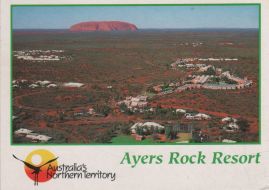 Hier geht es zur Karte mit dem Motiv 'Resort nicht weit vom Uluru entfernt'