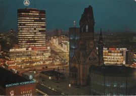 Hier geht es zur Karte mit dem Motiv 'Gedächtniskirche um sechs Uhr' Hier geht es zur Karte mit dem Motiv 'Gedächtniskirche um sechs Uhr'