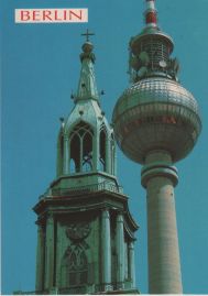 Hier geht es zur Karte mit dem Motiv 'Fernsehturm und Marienkirche' Hier geht es zur Karte mit dem Motiv 'Fernsehturm und Marienkirche'