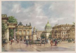 Hier geht es zur Karte mit dem Motiv 'Kutschen am Zeughaus' Hier geht es zur Karte mit dem Motiv 'Kutschen am Zeughaus'