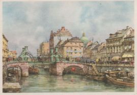 Hier geht es zur Karte mit dem Motiv 'Jungfernbrücke nach Tritt-Aquarell' Hier geht es zur Karte mit dem Motiv 'Jungfernbrücke nach Tritt-Aquarell'