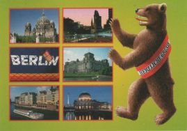 Hier geht es zur Karte mit dem Motiv 'Ein Berliner Bär und fünf Stadtbilder' Hier geht es zur Karte mit dem Motiv 'Ein Berliner Bär und fünf Stadtbilder'