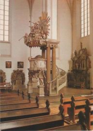 Hier geht es zur Karte mit dem Motiv 'Pompöse Kanzel in der Marienkirche' Hier geht es zur Karte mit dem Motiv 'Pompöse Kanzel in der Marienkirche'