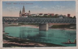 Hier geht es zur Karte mit dem Motiv 'Wawel über einer Weichselbrücke'