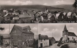 Hier geht es zur Karte mit dem Motiv 'Gasthaus, Kirche und ein Panorama' Hier geht es zur Karte mit dem Motiv 'Gasthaus, Kirche und ein Panorama'