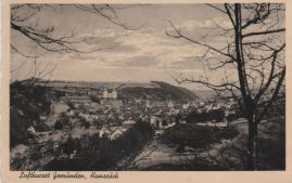 Hier geht es zur Karte mit dem Motiv 'Blick von oben auf Gemünden' Hier geht es zur Karte mit dem Motiv 'Blick von oben auf Gemünden'