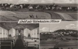 Hier geht es zur Karte mit dem Motiv 'Die Filialkirche und ein hoher Turm' Hier geht es zur Karte mit dem Motiv 'Die Filialkirche und ein hoher Turm'