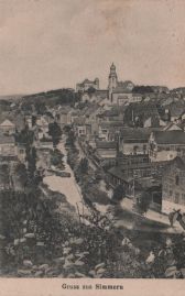 Hier geht es zur Karte mit dem Motiv 'Der noch nicht kanalisierte Simmerbach' Hier geht es zur Karte mit dem Motiv 'Der noch nicht kanalisierte Simmerbach'