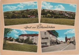 Hier geht es zur Karte mit dem Motiv 'Panorama mit Wohngebiet und Kirche' Hier geht es zur Karte mit dem Motiv 'Panorama mit Wohngebiet und Kirche'