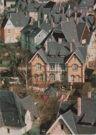 Hier geht es zur Karte mit dem Motiv 'Bayer-Kolonie III von oben' Hier geht es zur Karte mit dem Motiv 'Bayer-Kolonie III von oben'