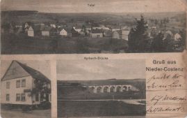 Hier geht es zur Karte mit dem Motiv 'Ein Zug an der Kyrbach-Brücke' Hier geht es zur Karte mit dem Motiv 'Ein Zug an der Kyrbach-Brücke'
