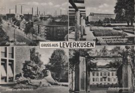 Hier geht es zur Karte mit dem Motiv 'Morsbroich, Löwe und Realschule' Hier geht es zur Karte mit dem Motiv 'Morsbroich, Löwe und Realschule'