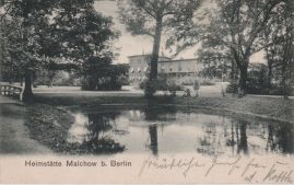 Hier geht es zur Karte mit dem Motiv 'Teich und Park vor der Heimstätte' Hier geht es zur Karte mit dem Motiv 'Teich und Park vor der Heimstätte'