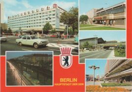 Hier geht es zur Karte mit dem Motiv 'Vom Interhotel zur Rathausstraße' Hier geht es zur Karte mit dem Motiv 'Vom Interhotel zur Rathausstraße'
