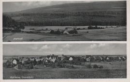 Hier geht es zur Karte mit dem Motiv 'Panoramabild und nahegelegener Idarkopf' Hier geht es zur Karte mit dem Motiv 'Panoramabild und nahegelegener Idarkopf'