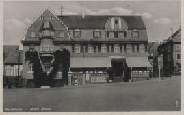 Hier geht es zur Karte mit dem Motiv 'Rankpflanzen am Hotel Bentz'
