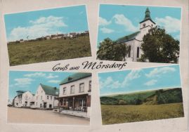 Hier geht es zur Karte mit dem Motiv 'Die Kirche, ein Geschäft und ein Tal'