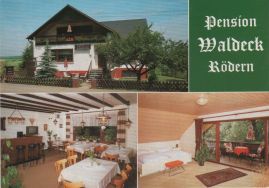 Hier geht es zur Karte mit dem Motiv 'Pension Waldeck in Rödern' Hier geht es zur Karte mit dem Motiv 'Pension Waldeck in Rödern'