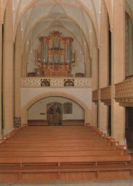 Hier geht es zur Karte mit dem Motiv 'Zwei Emporen in der Stefanskirche'