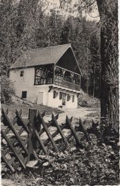 Hier geht es zur Karte mit dem Motiv 'Fachwerk an der Rauschenmühle' Hier geht es zur Karte mit dem Motiv 'Fachwerk an der Rauschenmühle'