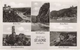 Hier geht es zur Karte mit dem Motiv 'Die Burgen in und bei St. Goar' Hier geht es zur Karte mit dem Motiv 'Die Burgen in und bei St. Goar'