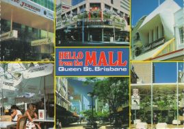 Hier geht es zur Karte mit dem Motiv 'Sechs Bilder der Queen Street Mall' Hier geht es zur Karte mit dem Motiv 'Sechs Bilder der Queen Street Mall'