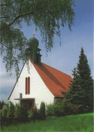 Hier geht es zur Karte mit dem Motiv 'Die kleine Kirche von Falkenberg' Hier geht es zur Karte mit dem Motiv 'Die kleine Kirche von Falkenberg'