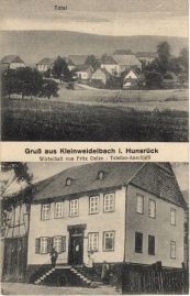 Hier geht es zur Karte mit dem Motiv 'Wirtschaft Fritz Oelze in Kleinweidelbach'